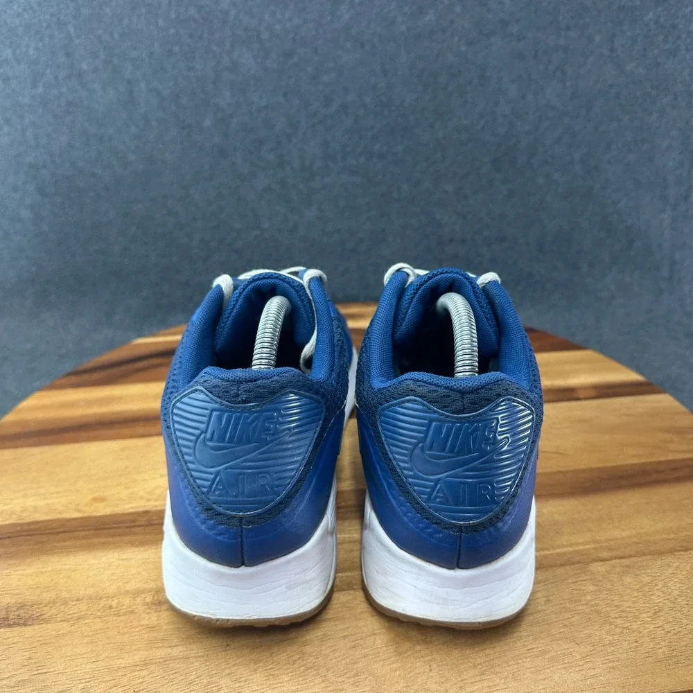 Nike Air Max 90 Ultra Essential Mens 9 Coastal Blue Running Sneakers 819474-402